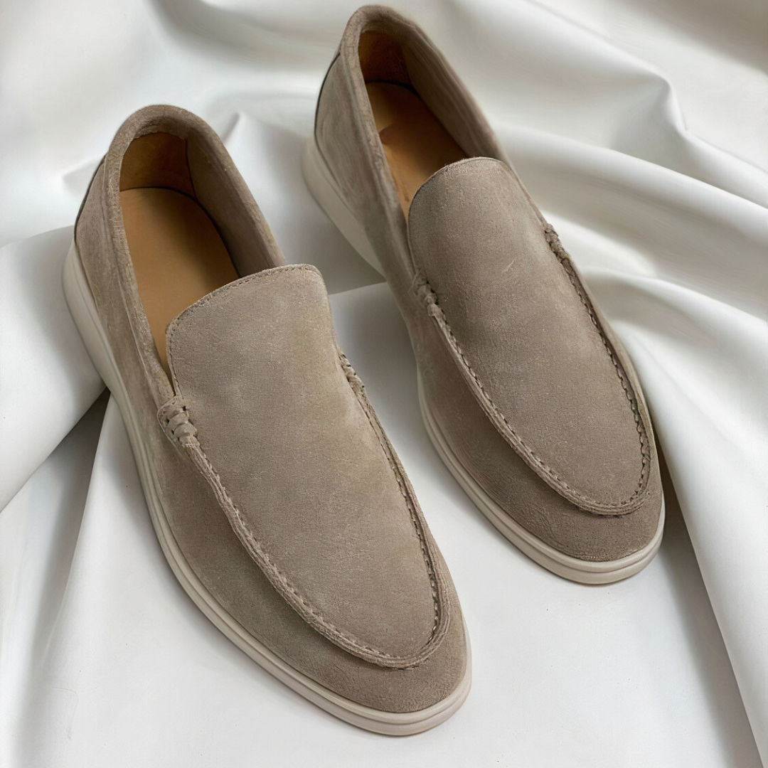 Harold | Men's Suede Look Slip On Loafer