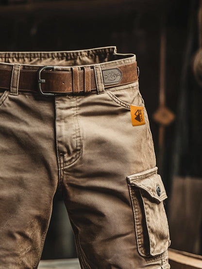Ruger | Men's Vintage Relaxed Fit Cargo Shorts