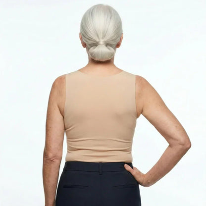 Althea | Women's Square Neck Built In Bra Tank Top