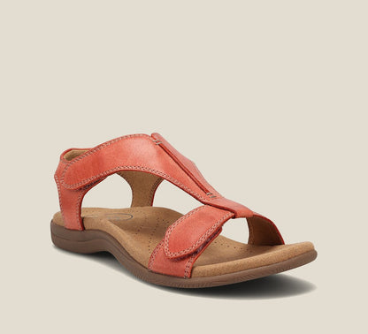 Dove | T-Bar Strappy Open Toe Orthopedic Arch Support Cushioned Sandal