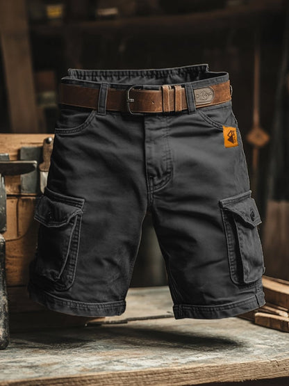 Ruger | Men's Vintage Relaxed Fit Cargo Shorts