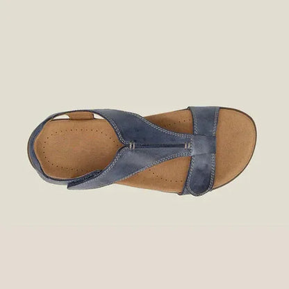 Dove | T-Bar Strappy Open Toe Orthopedic Arch Support Cushioned Sandal