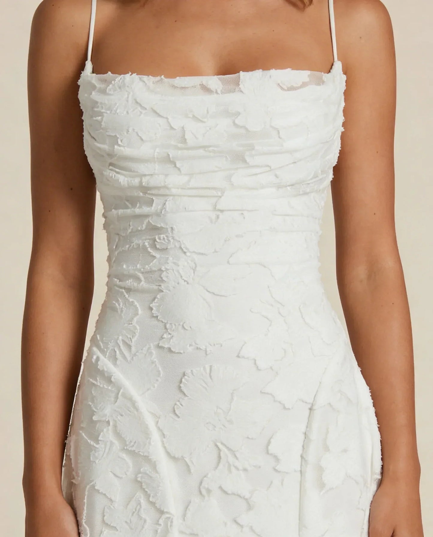 Juliette | Women's Burgundy Lace Square Neck Wedding Guest Dress