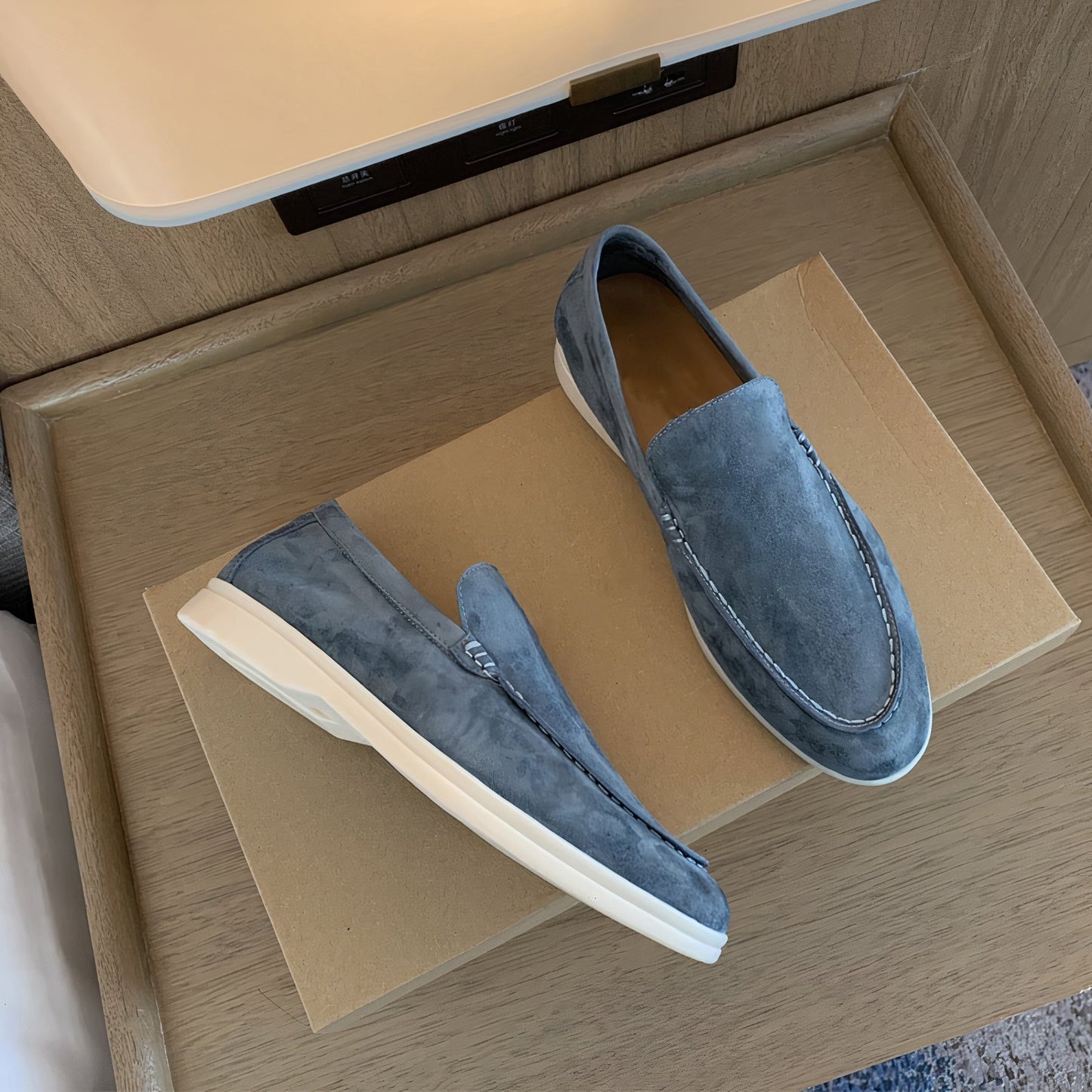 Harold | Men's Suede Look Slip On Loafer