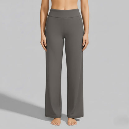 Camille | High Waist Wide Leg Stretch Casual Pants