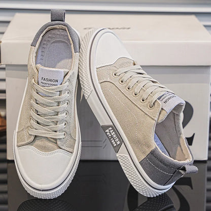 Zorion | Men's Retro Canvas Lace Up Casual Sneaker