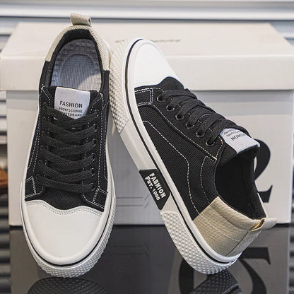 Zorion | Men's Retro Canvas Lace Up Casual Sneaker