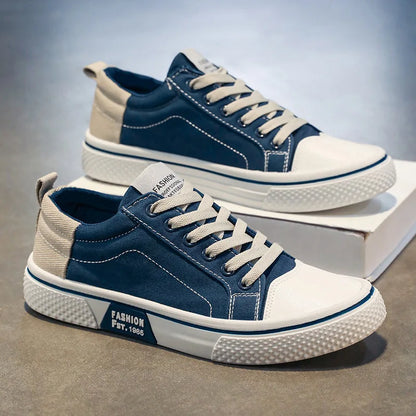 Zorion | Men's Retro Canvas Lace Up Casual Sneaker
