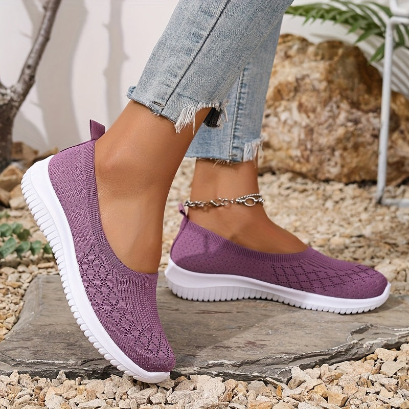 Sol | Slip On Knit Mesh Lightweight Orthopedic Sneaker