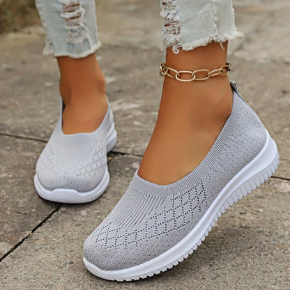 Sol | Slip On Knit Mesh Lightweight Orthopedic Sneaker