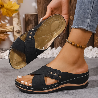 Ezera | Women's Orthopedic Arch Support Wedge Sandal