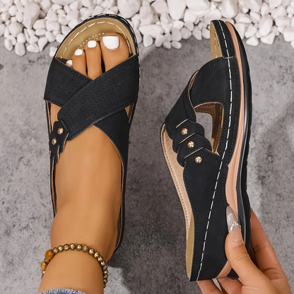 Ezera | Women's Orthopedic Arch Support Wedge Sandal