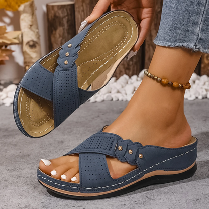 Ezera | Women's Orthopedic Arch Support Wedge Sandal
