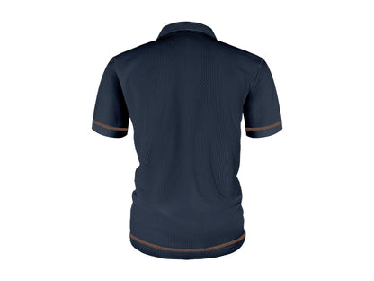 Marco | Men's Breathable Textured Modern Polo Shirt