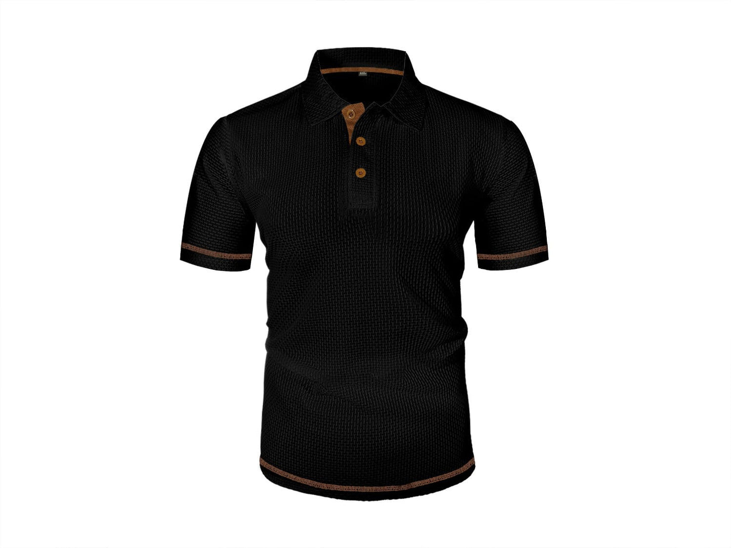 Marco | Men's Breathable Textured Modern Polo Shirt