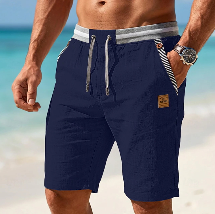 Marcus | Men's Relaxed Fit Drawstring Casual Shorts