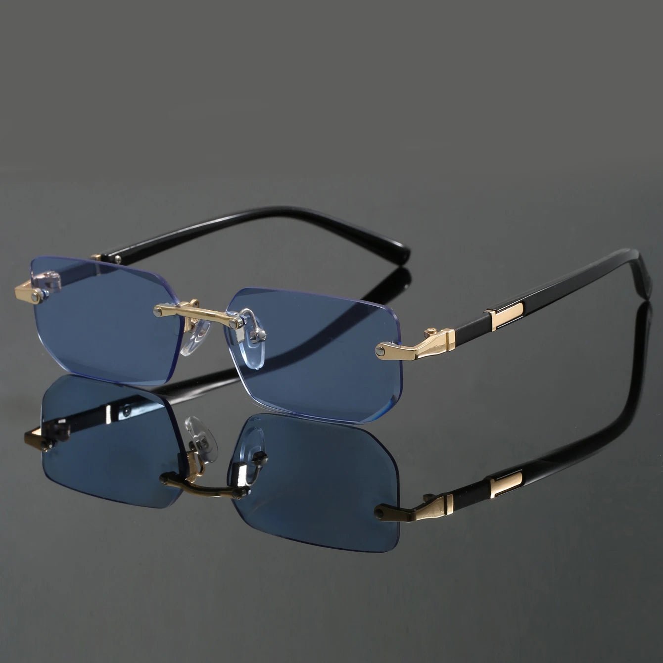 Isla | Sunglasses Rimless Cut Edge UV400 Protection Unisex