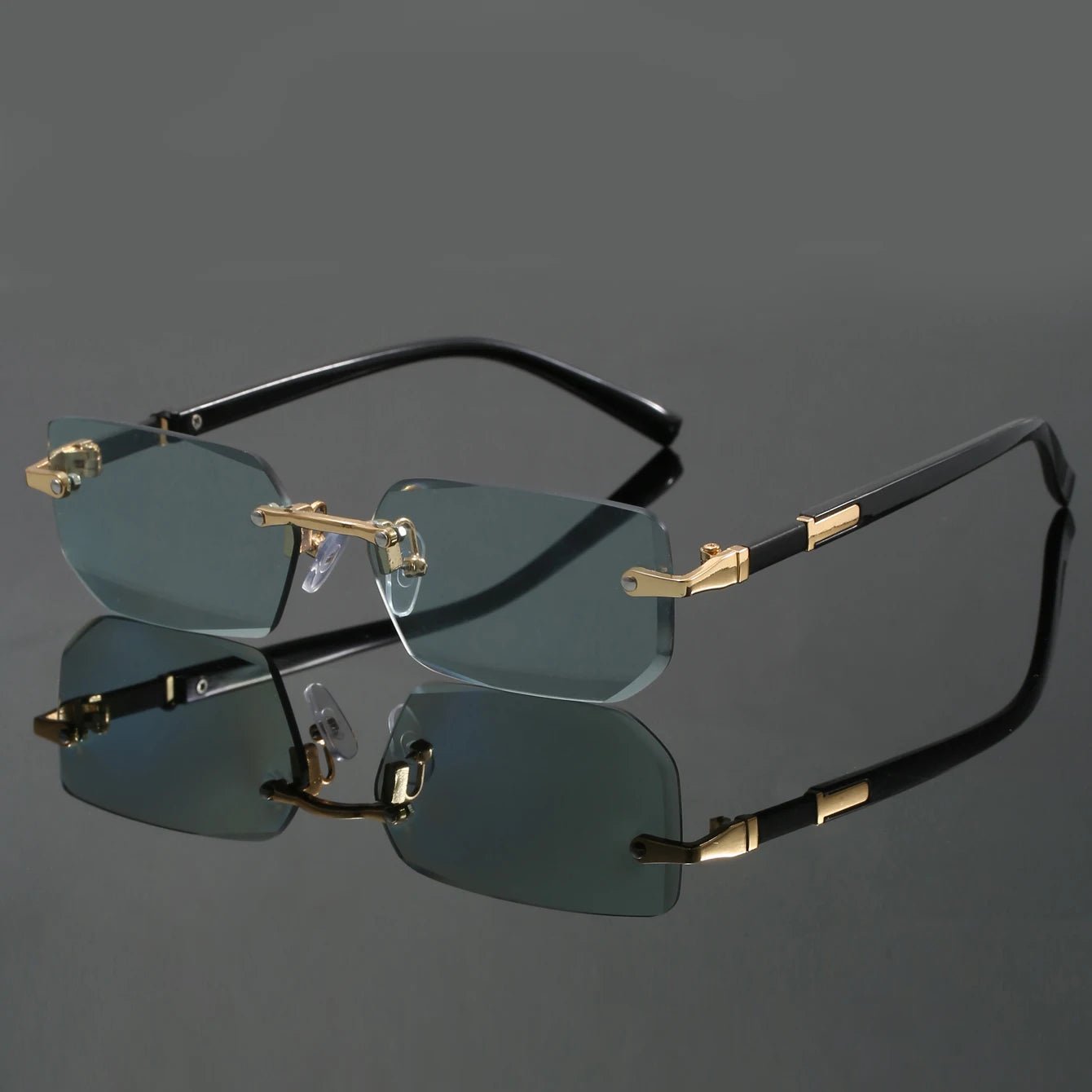 Isla | Sunglasses Rimless Cut Edge UV400 Protection Unisex